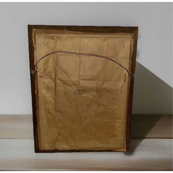 Clifford LaRoge Acrylic Painting Meadowlark Framed Dated - Picture 2 of 4